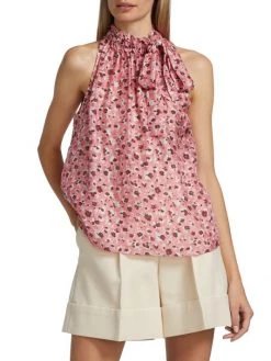 Ramy Brook Marley Printed High Neck Top -Hot Sale Ramy Brook Store unnamed file 1040