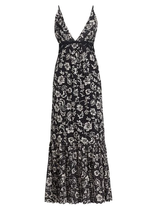 Ramy Brook Ingrid Floral Eyelet Maxi Dress 3 Ramy Brook Ingrid Floral Eyelet Maxi Dress