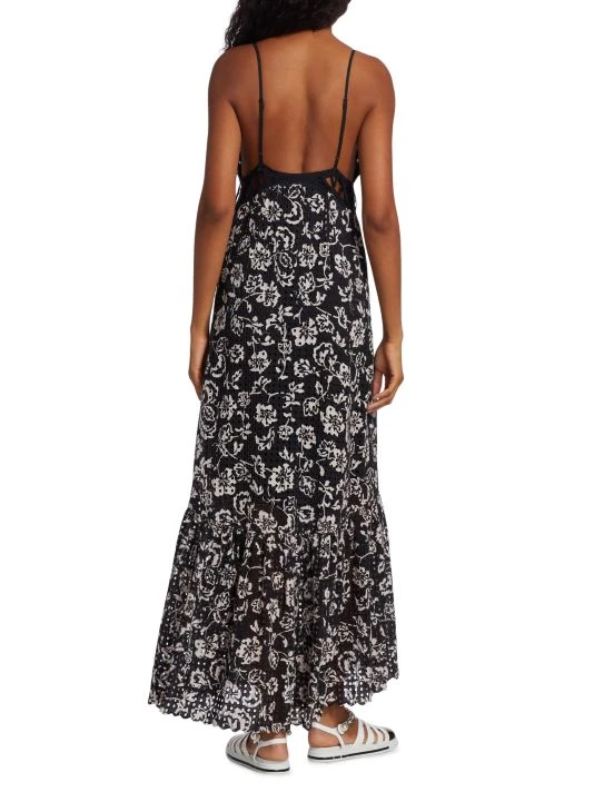 Ramy Brook Ingrid Floral Eyelet Maxi Dress 7 Ramy Brook Ingrid Floral Eyelet Maxi Dress - Image 5