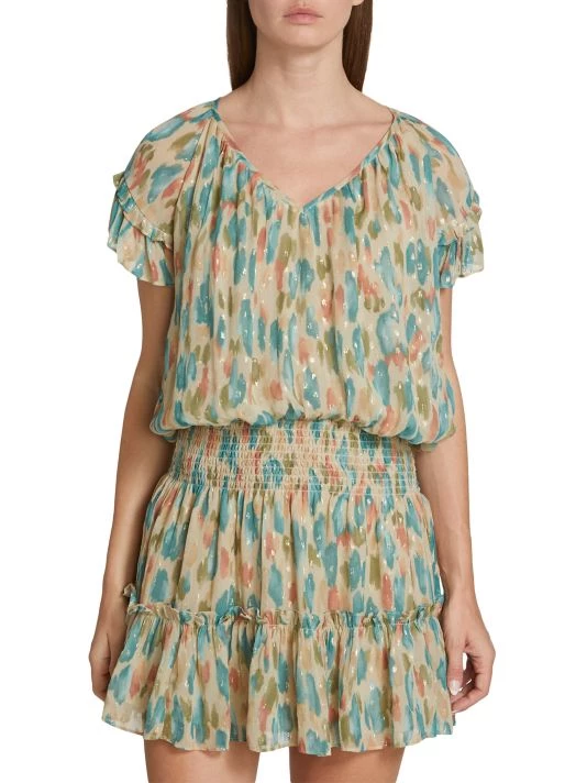 Ramy Brook Poppy Blouson Minidress 5 Ramy Brook Poppy Blouson Minidress - Image 3