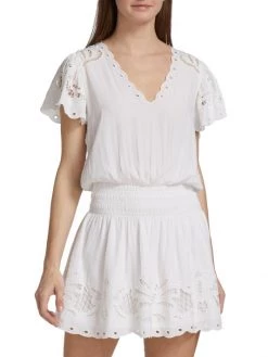 Ramy Brook Rochelle Embroidered Minidress -Hot Sale Ramy Brook Store unnamed file 1061