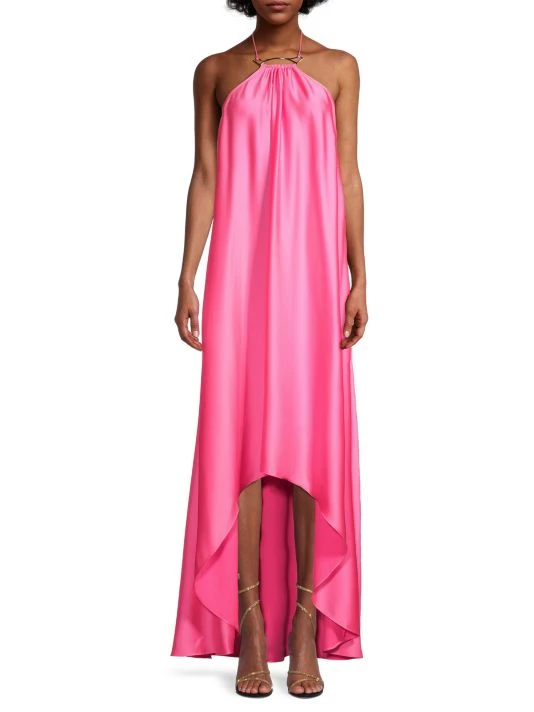Ramy Brook Jupiter Halter High-Low Dress 5 Ramy Brook Jupiter Halter High-Low Dress - Image 3