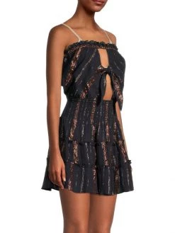 Ramy Brook Sabrina Cutout Tiered Minidress -Hot Sale Ramy Brook Store unnamed file 1102
