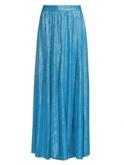 Ramy Brook Darrin Metallic Maxi Skirt