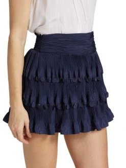 Ramy Brook Valentina Pleated Tiered Miniskirt -Hot Sale Ramy Brook Store unnamed file 1146