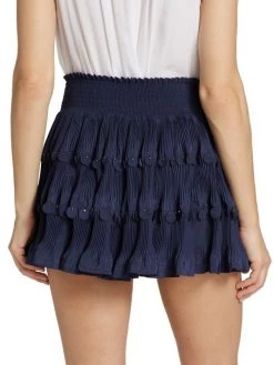 Ramy Brook Valentina Pleated Tiered Miniskirt -Hot Sale Ramy Brook Store unnamed file 1147