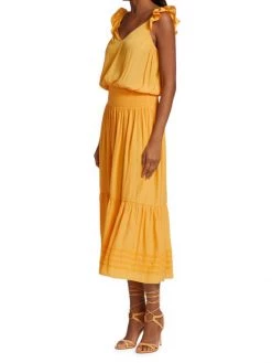 Ramy Brook Chloe Smocked Midi Dress 12 Ramy Brook Chloe Smocked Midi Dress -Hot Sale Ramy Brook Store unnamed file 120