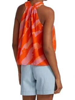 Ramy Brook Skylar Floral Twisted Halterneck Top -Hot Sale Ramy Brook Store unnamed file 1200