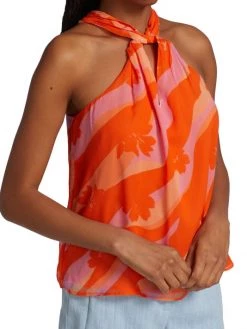 Ramy Brook Skylar Floral Twisted Halterneck Top -Hot Sale Ramy Brook Store unnamed file 1201