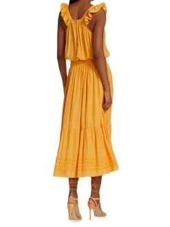 Ramy Brook Chloe Smocked Midi Dress 13 Ramy Brook Chloe Smocked Midi Dress -Hot Sale Ramy Brook Store unnamed file 121