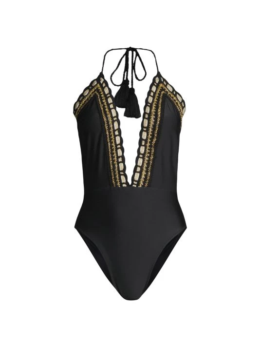 Ramy Brook Angela One-Piece Halter Swimsuit 3 Ramy Brook Angela One-Piece Halter Swimsuit