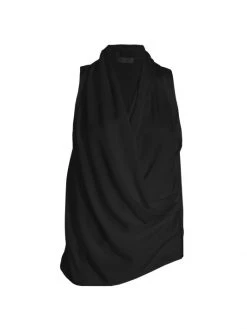 Ramy Brook Connie Draped-Front Top