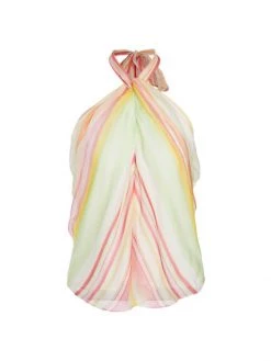 Ramy Brook Fern Printed Halter Top