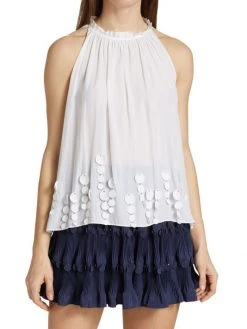 Ramy Brook Tai Appliqué Halter Top -Hot Sale Ramy Brook Store unnamed file 1258