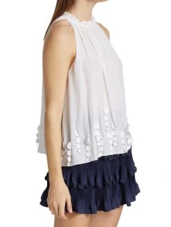 Ramy Brook Tai Appliqué Halter Top -Hot Sale Ramy Brook Store unnamed file 1259