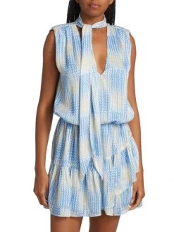 Ramy Brook Shawnie Printed Minidress -Hot Sale Ramy Brook Store unnamed file 126