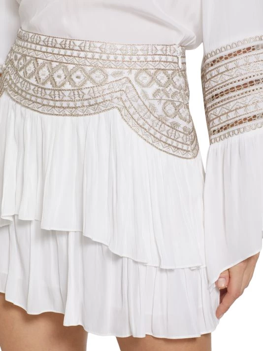 Ramy Brook Onex Tiered Miniskirt 8 Ramy Brook Onex Tiered Miniskirt - Image 6