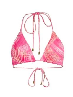 Ramy Brook Reversible Printed Malibu Bikini Top