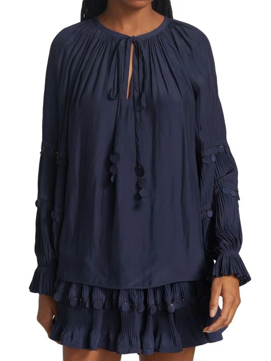 Ramy Brook Coco Puff Sleeve Blouse 5 Ramy Brook Coco Puff Sleeve Blouse - Image 3