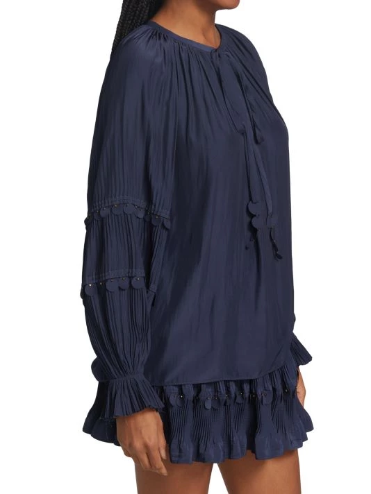 Ramy Brook Coco Puff Sleeve Blouse 6 Ramy Brook Coco Puff Sleeve Blouse - Image 4