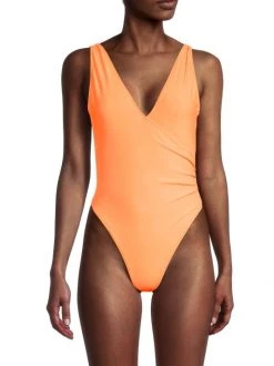 Ramy Brook Soren V-Neck One-Piece Swimsuit -Hot Sale Ramy Brook Store unnamed file 1341