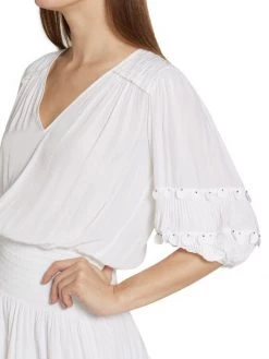 Ramy Brook Angelica Embellished Blouson Minidress -Hot Sale Ramy Brook Store unnamed file 1354