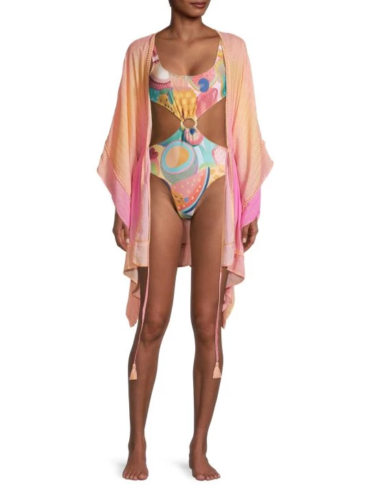 Ramy Brook Marisol Gradient Caftan Coverup 4 Ramy Brook Marisol Gradient Caftan Coverup - Image 2