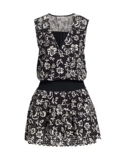 Ramy Brook Boone Printed Floral Mini Dress