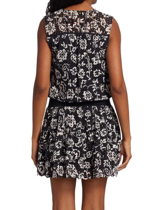 Ramy Brook Boone Printed Floral Mini Dress 7 Ramy Brook Boone Printed Floral Mini Dress - Image 5