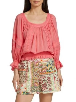 Ramy Brook Simone Embroidered Top -Hot Sale Ramy Brook Store unnamed file 1493
