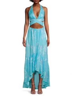 Ramy Brook Anabelle Cut-Out Maxi Dress -Hot Sale Ramy Brook Store unnamed file 152