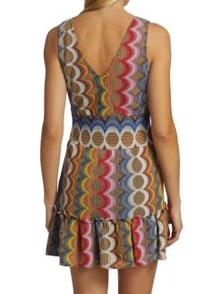 Ramy Brook Delaney V-Neck Printed Minidress -Hot Sale Ramy Brook Store unnamed file 1540