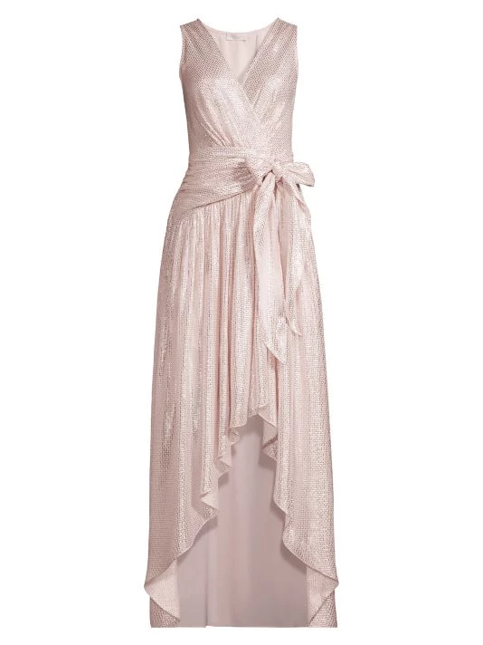 Ramy Brook Callie Metallic High-Low Dress 3 Ramy Brook Callie Metallic High-Low Dress