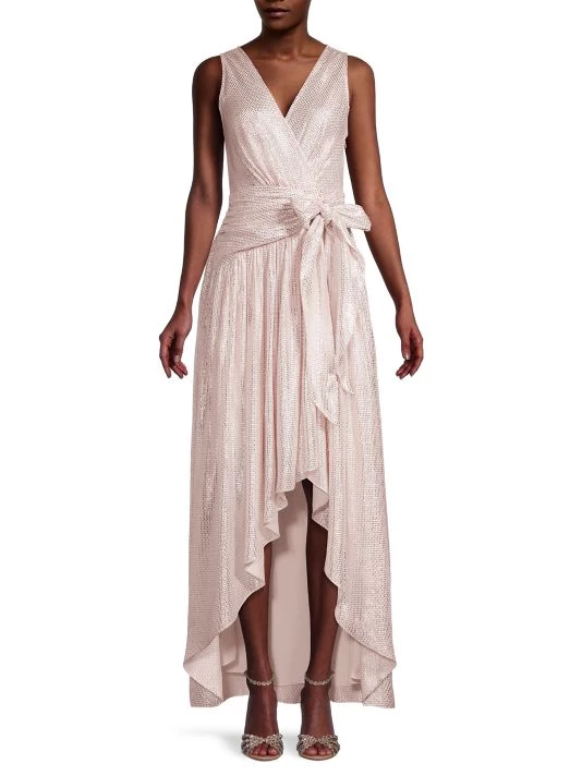 Ramy Brook Callie Metallic High-Low Dress 4 Ramy Brook Callie Metallic High-Low Dress - Image 2