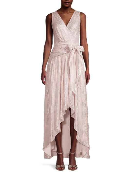 Ramy Brook Callie Metallic High-Low Dress 5 Ramy Brook Callie Metallic High-Low Dress - Image 3