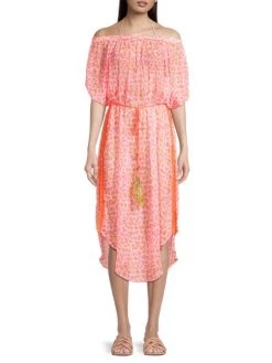 Ramy Brook Zuri Off-The-Shoulder Dress -Hot Sale Ramy Brook Store unnamed file 1558