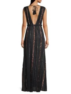 Ramy Brook Rowan Plunge-Neck Tassel Maxi Dress -Hot Sale Ramy Brook Store unnamed file 1578