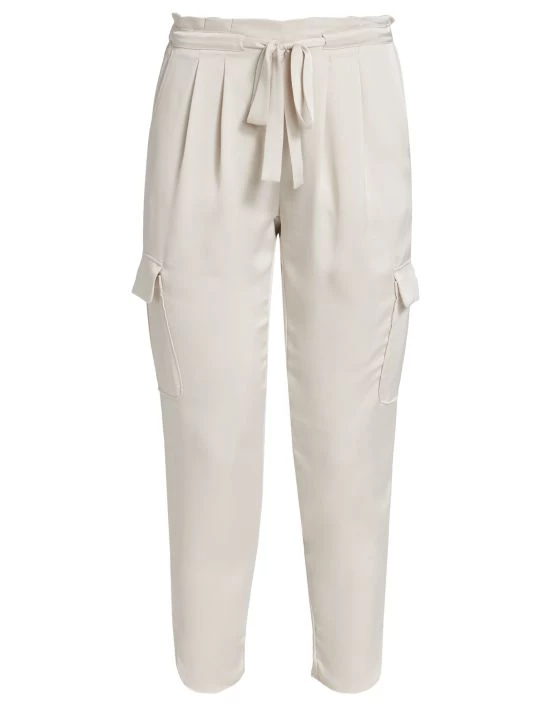 Ramy Brook Allyn Satin Pants Sandstone 5 Ramy Brook Allyn Satin Pants Sandstone - Image 3