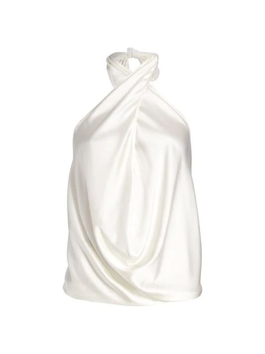 Ramy Brook Harriet Convertible Stretch-Silk Top Petunia 2 Ramy Brook Harriet Convertible Stretch-Silk Top Petunia