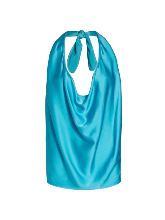 Ramy Brook Harriet Convertible Stretch-Silk Top Petunia 15 Ramy Brook Harriet Convertible Stretch-Silk Top Petunia - Image 14