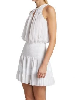 Ramy Brook Laura Smocked Tiered Minidress 12 Ramy Brook Laura Smocked Tiered Minidress -Hot Sale Ramy Brook Store unnamed file 184