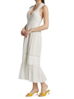 Ramy Brook Lulu Cotton Midi-Dress -Hot Sale Ramy Brook Store unnamed file 191