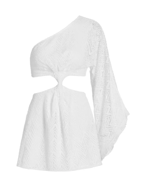 Ramy Brook Henrietta Cutout One-Shoulder Dress 3 Ramy Brook Henrietta Cutout One-Shoulder Dress