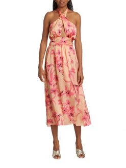 Ramy Brook Luna Floral Halter Midi-Dress -Hot Sale Ramy Brook Store unnamed file 209