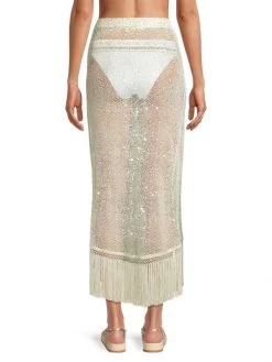 Ramy Brook Natalia Sequin & Fringe Sarong -Hot Sale Ramy Brook Store unnamed file 219