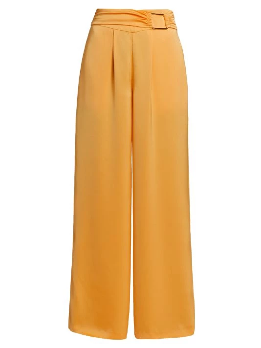 Ramy Brook Jordan Satin Wide-Leg Pants 3 Ramy Brook Jordan Satin Wide-Leg Pants
