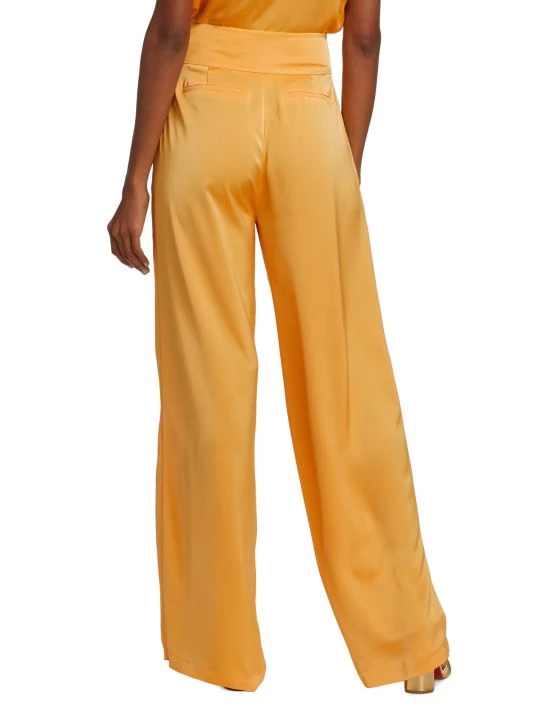 Ramy Brook Jordan Satin Wide-Leg Pants 7 Ramy Brook Jordan Satin Wide-Leg Pants - Image 5