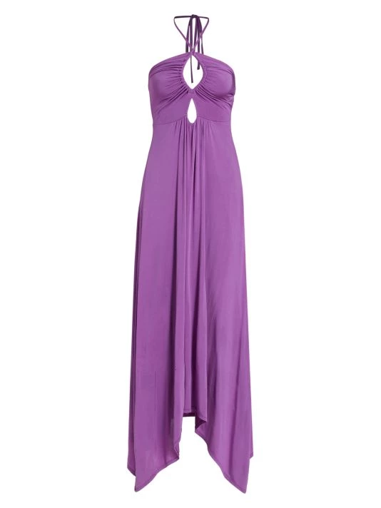 Ramy Brook Samba Cut-Out Halter Dress 3 Ramy Brook Samba Cut-Out Halter Dress