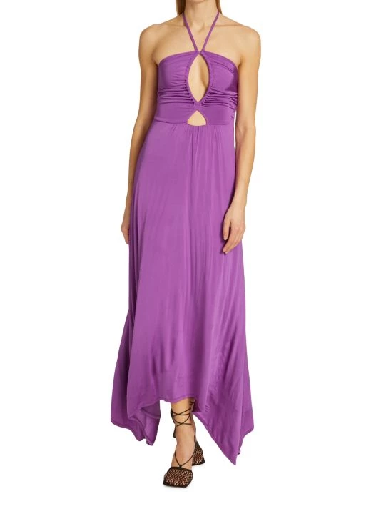 Ramy Brook Samba Cut-Out Halter Dress 5 Ramy Brook Samba Cut-Out Halter Dress - Image 3
