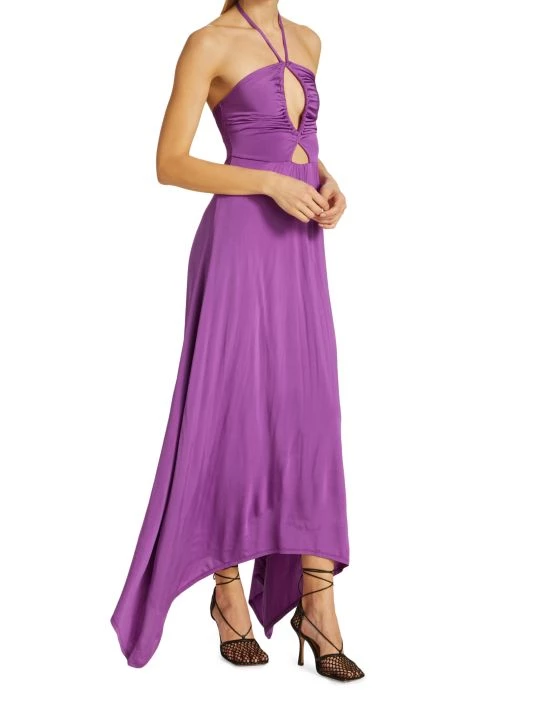 Ramy Brook Samba Cut-Out Halter Dress 6 Ramy Brook Samba Cut-Out Halter Dress - Image 4